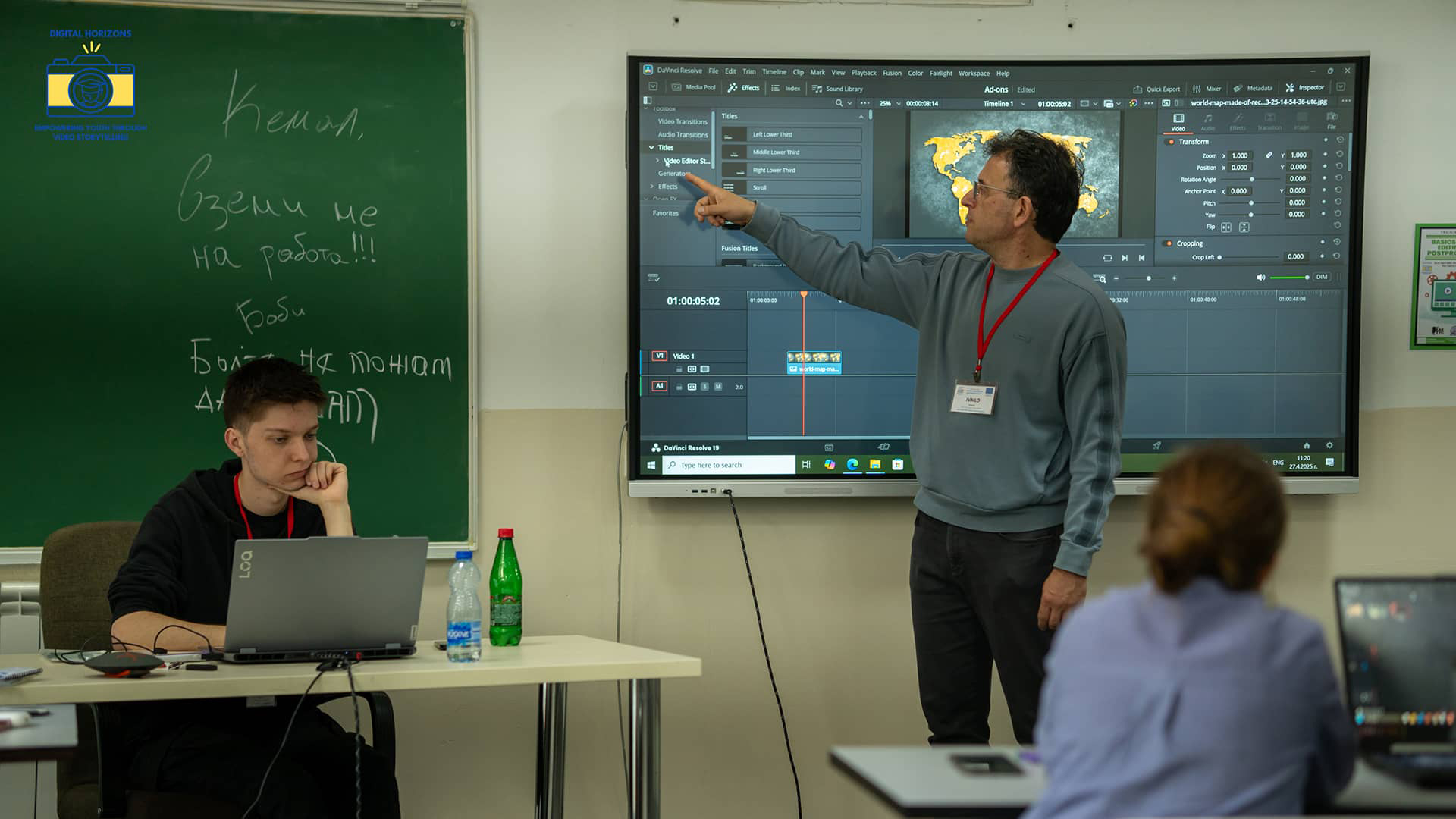 Video Editing Training in Skopje - Digital Horizons: Empowering Youth Through Video Storytelling